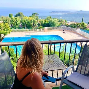  Appartement Pool House Mdt 2 Etoiles Vue Panoramique Amazing Sea View Wifi Linge Linen Inclut Aircondition